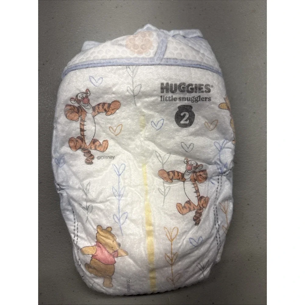 Huggies Little Snugglers Sz 2 Winnie The Pooh Disney Collectors Diaper 33 Count